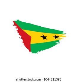 Sao Tome and Principe flag, vector illustration