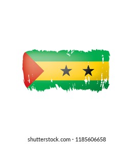 Sao Tome and Principe flag, vector illustration