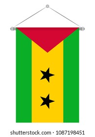 Sao Tome and Principe national flag