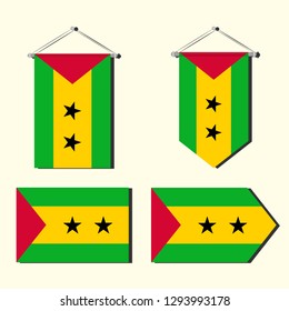 Sao Tome and Principe national flag
