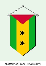 Sao Tome and Principe national flag