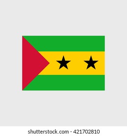 Sao Tome and Principe national flag