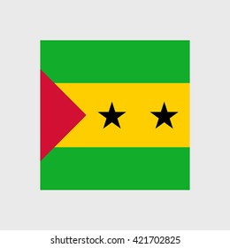 Sao Tome and Principe national flag