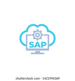 SAP, Business Cloud Software Vector Icon