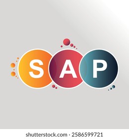 SAP,  Enterprise Resource Planning (ERP) construction concept vector illustration