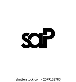 Sap Letter Original Monogram Logo Design