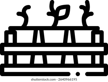 sapote icon. Thin Linear Style Design Isolated On White Background