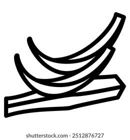 sappanwood icon with outline style. Suitable for website design, logo, app and UI. Based on the size of the icon in general, so it can be reduced.