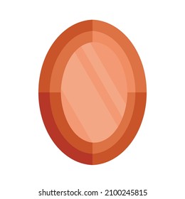 Icono de zafiro. Ilustración plana del icono vector zafiro aislado en fondo blanco
