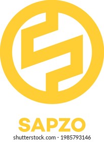Plantilla de logotipo de Sapzo. ideas de concepto de logotipo