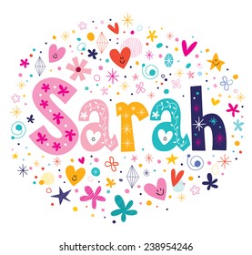 Sarah Name Image Images Stock Photos Vectors Shutterstock