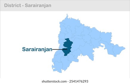 Sarairanjan sub-district map ,Samastipur District, Bihar State, Republic of India, Government of Bihar, Indian territory, Eastern India, politics, village, tourism