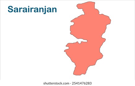 Sarairanjan subdivision map ,Samastipur District, Bihar State, Republic of India, Government of Bihar, Indian territory, Eastern India, politics, village, tourism