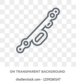 Saraswati icon. Trendy flat vector Saraswati icon on transparent background from india collection. High quality filled Saraswati symbol use for web and mobile