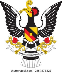 Sarawak Coat of Arms- Jata Sarawak