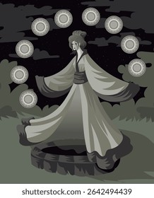 banchō sarayashiki japanese tale of dish ghost