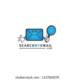 Sarch My Email Logo Vector Template