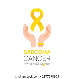Sarcoma cancer and Bone awareness month. concept is observed every July month. Vector illustration.design for poster, banner