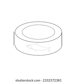 sardine icon vector illustration symbol design