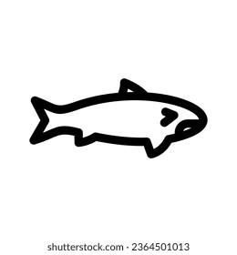 Sardine Icon Vector Symbol Design Illustration