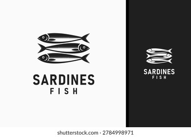 Sardines logo symbol icon design