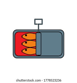 sardines vector design template illustration