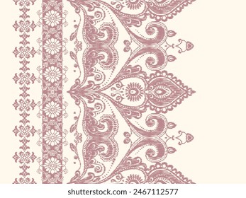 Saree Sarong Motifs Ikat floral paisley embroidery floral.ikat ethnic oriental pattern traditional.Ikat embroidery   style abstract embroidery design for texture,fabric,clothing,wrapping,decoration