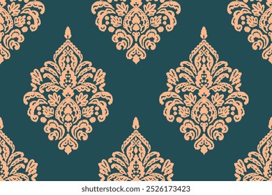 Saree Sarong Motifs Ikat floral paisley embroidery floral.ikat ethnic oriental pattern traditional.Ikat embroidery style abstract embroidery design for texture,fabric,clothing,wrapping,decoration