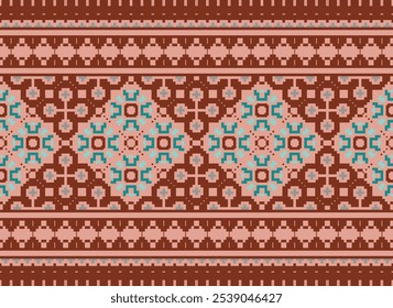 Saree Sarong Motifs Ikat floral paisley embroidery floral.ikat ethnic oriental pattern traditional.Ikat embroidery style abstract embroidery design for texture,fabric,clothing,wrapping,decoration