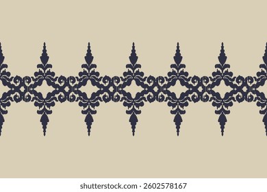 Saree Sarong Motifs Ikat floral paisley embroidery floral.ikat ethnic oriental  seamless pattern traditional.Ikat embroidery style abstract embroidery design for texture,fabric,clothing,wrapping.