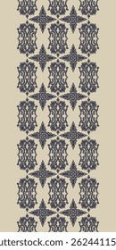 Saree Sarong Motifs Ikat floral paisley embroidery floral.ikat ethnic oriental pattern traditional.Ikat embroidery style abstract embroidery design for texture,fabric,clothing,wrapping,decoration