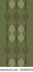 Saree Sarong Motifs Ikat floral paisley embroidery floral.ikat ethnic oriental pattern traditional.Ikat embroidery style abstract embroidery design for texture,fabric,clothing,wrapping,decoration