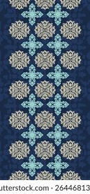 Saree Sarong Motifs Ikat floral paisley embroidery floral.ikat ethnic oriental pattern traditional.Ikat embroidery style abstract embroidery design for texture,fabric,clothing,wrapping,decoration