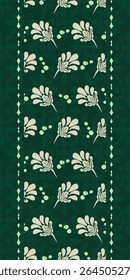 Saree Sarong Motifs Ikat floral paisley embroidery floral.ikat ethnic oriental pattern traditional.Ikat embroidery style abstract embroidery design for texture,fabric,clothing,wrapping,decoration