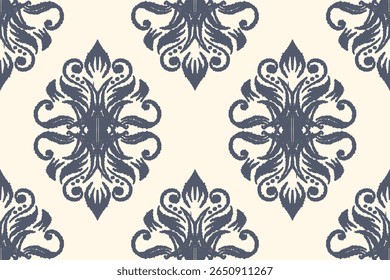 Saree Sarong Motifs Ikat floral paisley embroidery floral.ikat ethnic oriental pattern traditional.Ikat embroidery style abstract embroidery design for texture,fabric,clothing,wrapping,decoration