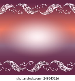Sari background design india style
