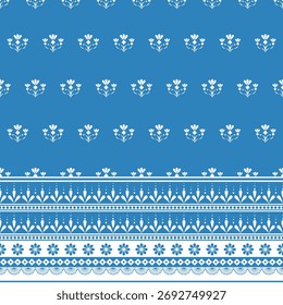 Patrón indio sari. Patrón oriental indio sari. El estilo indio floral del patrón se puede utilizar en el diseño de la tela para la ropa, materia textil, fondo, Fondo de pantalla, bordado, modelo floral 