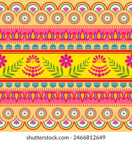Sari Indian pattern. Sari Indian oriental pattern. Indian pattern style can be used in fabric design for clothing, textile, background, wallpaper, embroidery