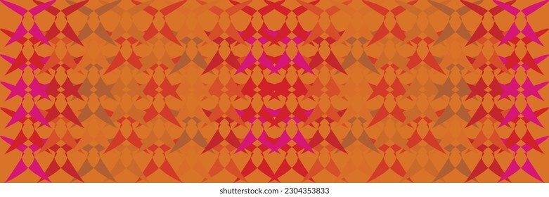 Sari indian seamless pattern. Tribal art border abstract print. Ethnic ornament. 
Repeating background texture. Fabric, cloth design