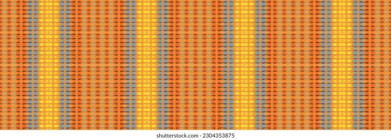 Sari indian seamless pattern. Tribal art border abstract print. Ethnic ornament. 
Repeating background texture. Fabric, cloth design