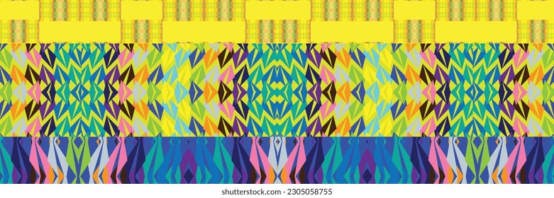 Sari indian nahtloses Muster. Abstrakter Ausdruck der Stammkunst. Ethnische Ornamente. 
Wiederholte Hintergrundtextur. Stoffe, Stoffdesign
