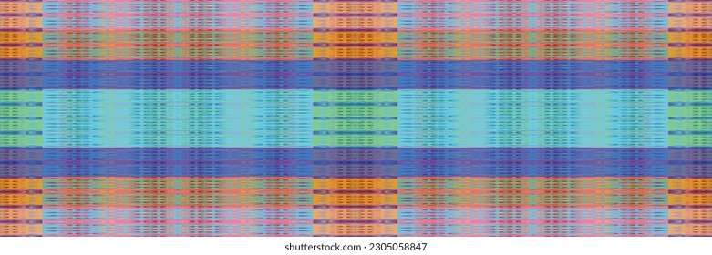 Sari indian seamless pattern. Tribal art border abstract print. Ethnic ornament. 
Repeating background texture. Fabric, cloth design
