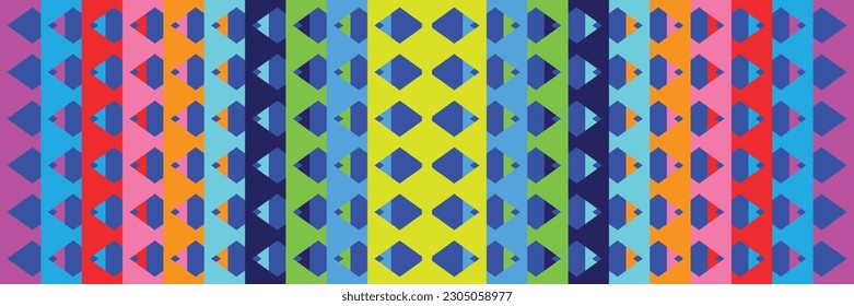 Sari indian seamless pattern. Tribal art border abstract print. Ethnic ornament. 
Repeating background texture. Fabric, cloth design
