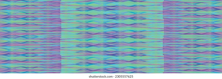 Patrón de zigzag étnico en colores retro, estilo azteca fondo vectorial sin costura