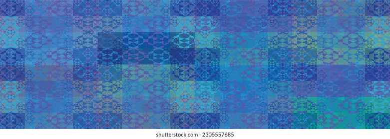 Patrón de zigzag étnico en colores retro, estilo azteca fondo vectorial sin costura