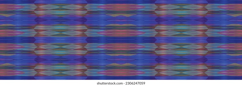 Sari indian seamless pattern. Tribal art border abstract print. Ethnic ornament. 
Repeating background texture. Fabric, cloth design