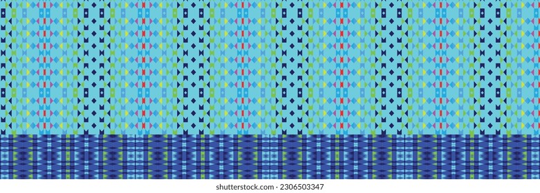 Patrón indio sari sin costura. Huella abstracta de arte tribal. Ornamento étnico. 
Textura de fondo repetida. Tela, diseño de tela