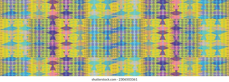 Sari indian seamless pattern. Tribal art border abstract print. Ethnic ornament. 
Repeating background texture. Fabric, cloth design