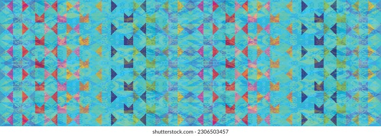 Sari indian seamless pattern. Tribal art border abstract print. Ethnic ornament. 
Repeating background texture. Fabric, cloth design