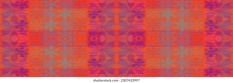 Sari indian seamless pattern. Tribal art border abstract print. Ethnic ornament. 
Repeating background texture. Fabric, cloth design